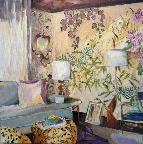 Portrait of a room blossoms