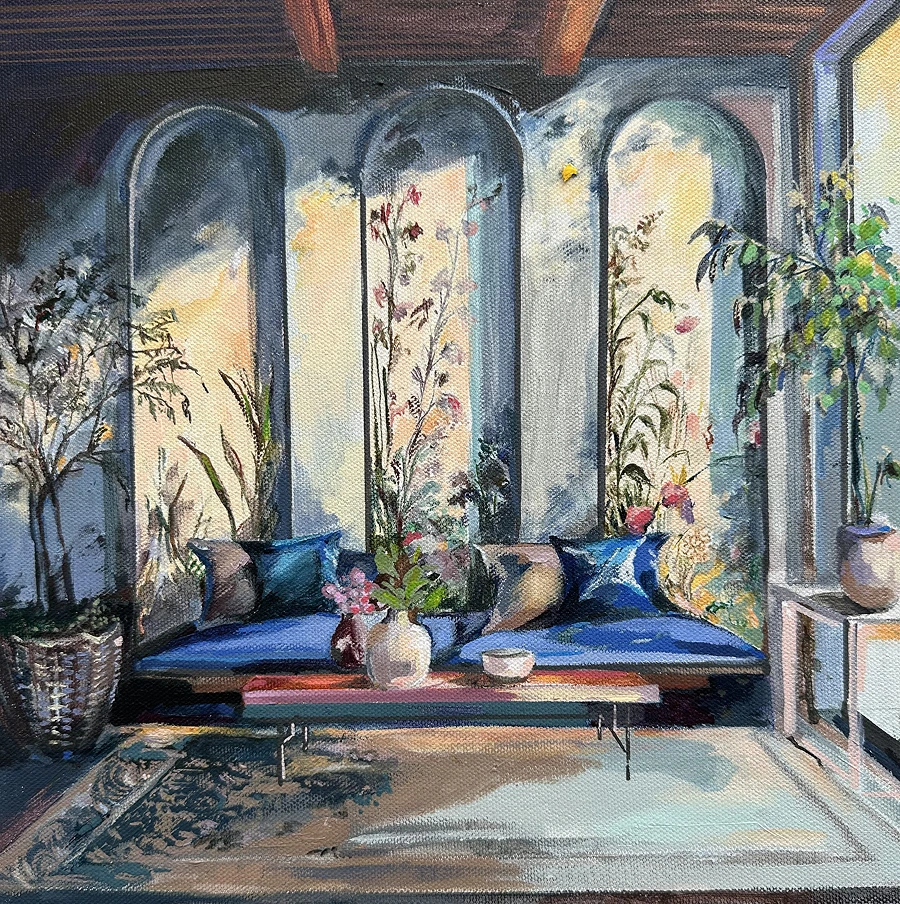 Portrait of a Sun-drenched Room